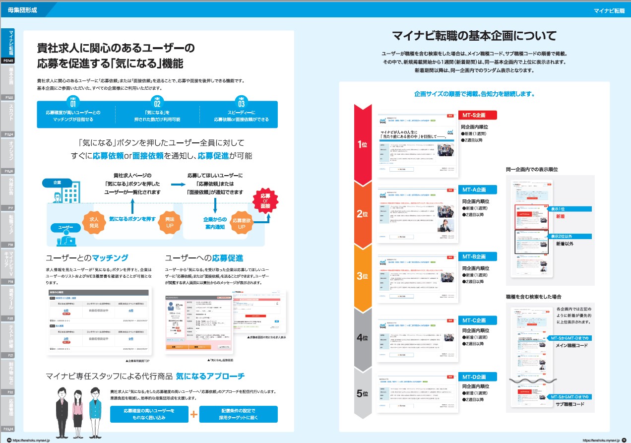マイナビ転職パンフレット6