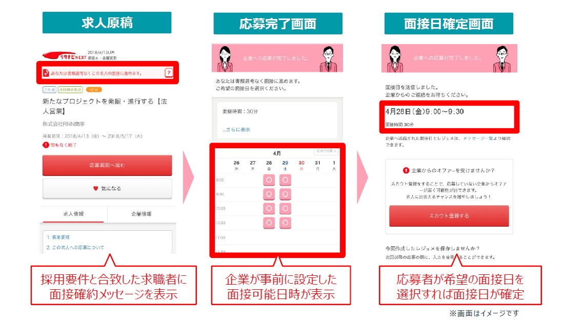 リクナビNEXTすぐ面