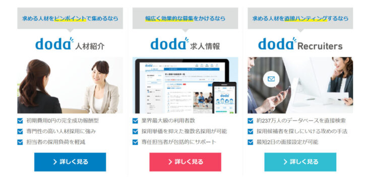 doda提供商品